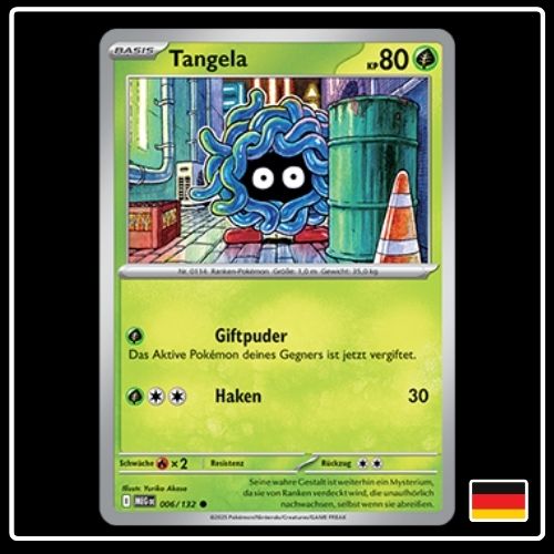 Tangela 006/132 Pokemon Mega Entwicklung
