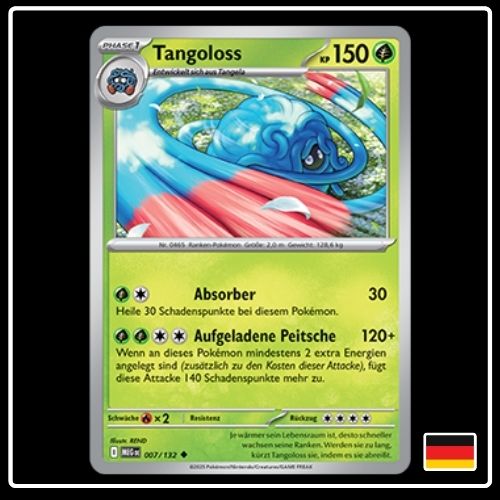 Tangoloss 007/132 Pokemon Mega Entwicklung