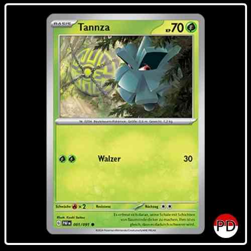 Tannza 001/091 Pokemon Paldeas Schicksale