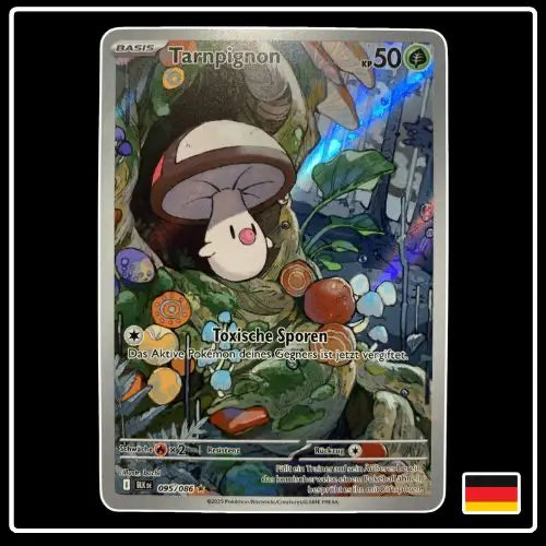 Tarnpignon Illustration Rare 095/086 Pokemon Schwarze Blitze