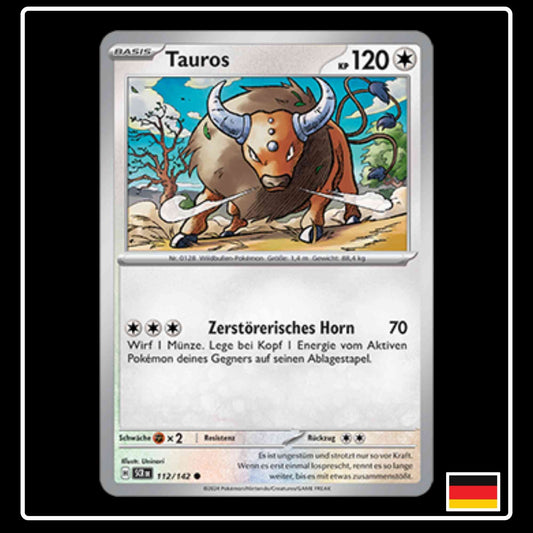 Tauros 112/142 Pokemon Stellarkrone