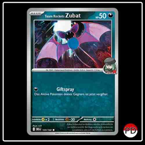 Team Rockets Zubat 120/182 Pokemon Ewige Rivalen