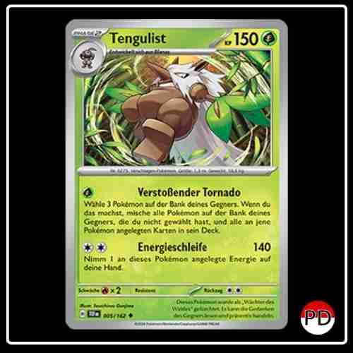 Tengulist 005/162 Pokemon Gewalten der Zeit