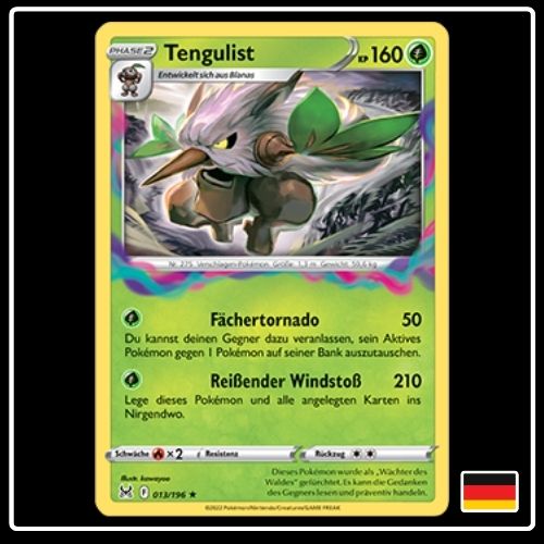 Tengulist 013/196 Pokemon Verlorener Ursprung