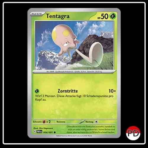 Tentagra 004/091 Pokemon Paldeas Schicksale