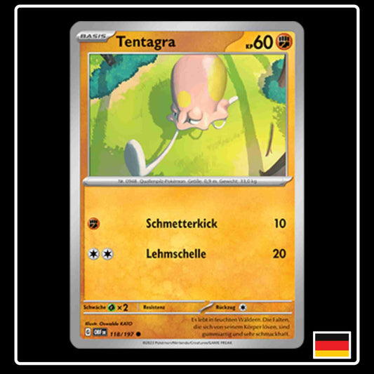 Pokemon Karte Tentagra