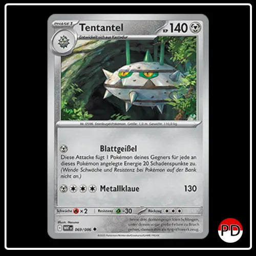 Tentantel 069/086 Pokemon Weisse Flammen