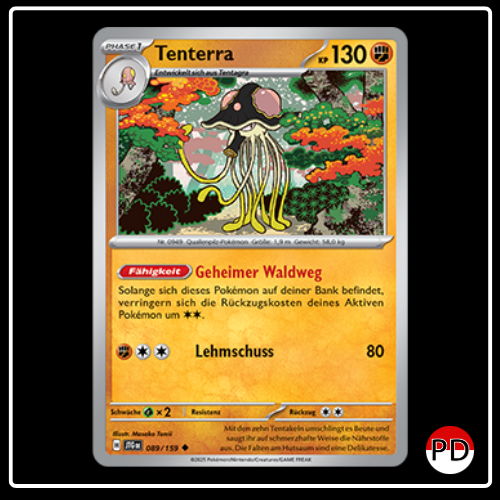 Tenterra 089/159 Pokemon Reisegefährten