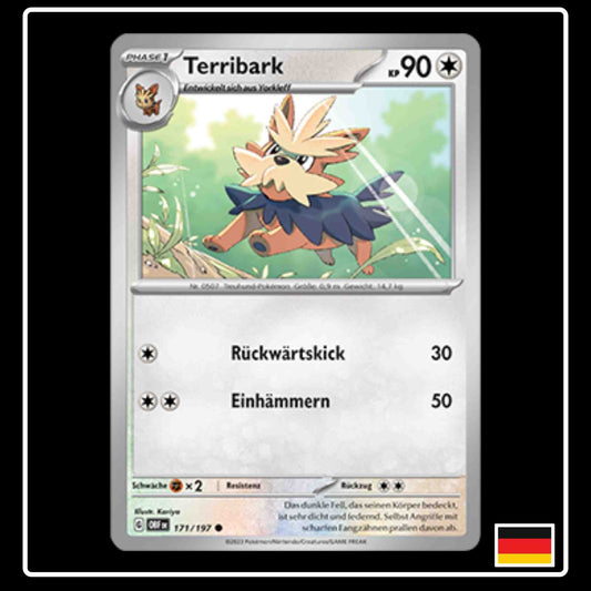 Pokemon Karte Terribark 171/197