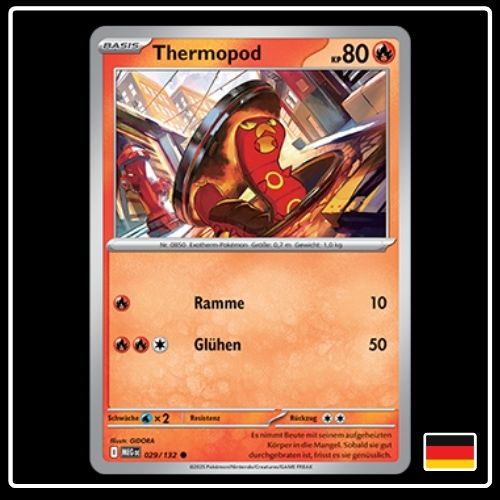 Thermopod 029/132 Pokemon Mega Entwicklung