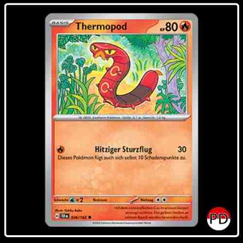 Thermopod 036/162 Pokemon Gewalten der Zeit