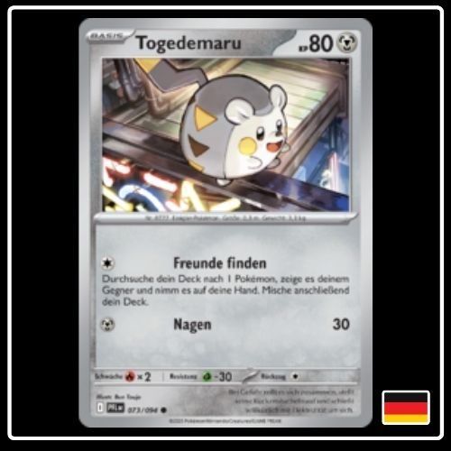 Togedemaru 073/094 Pokemon Fatale Flammen