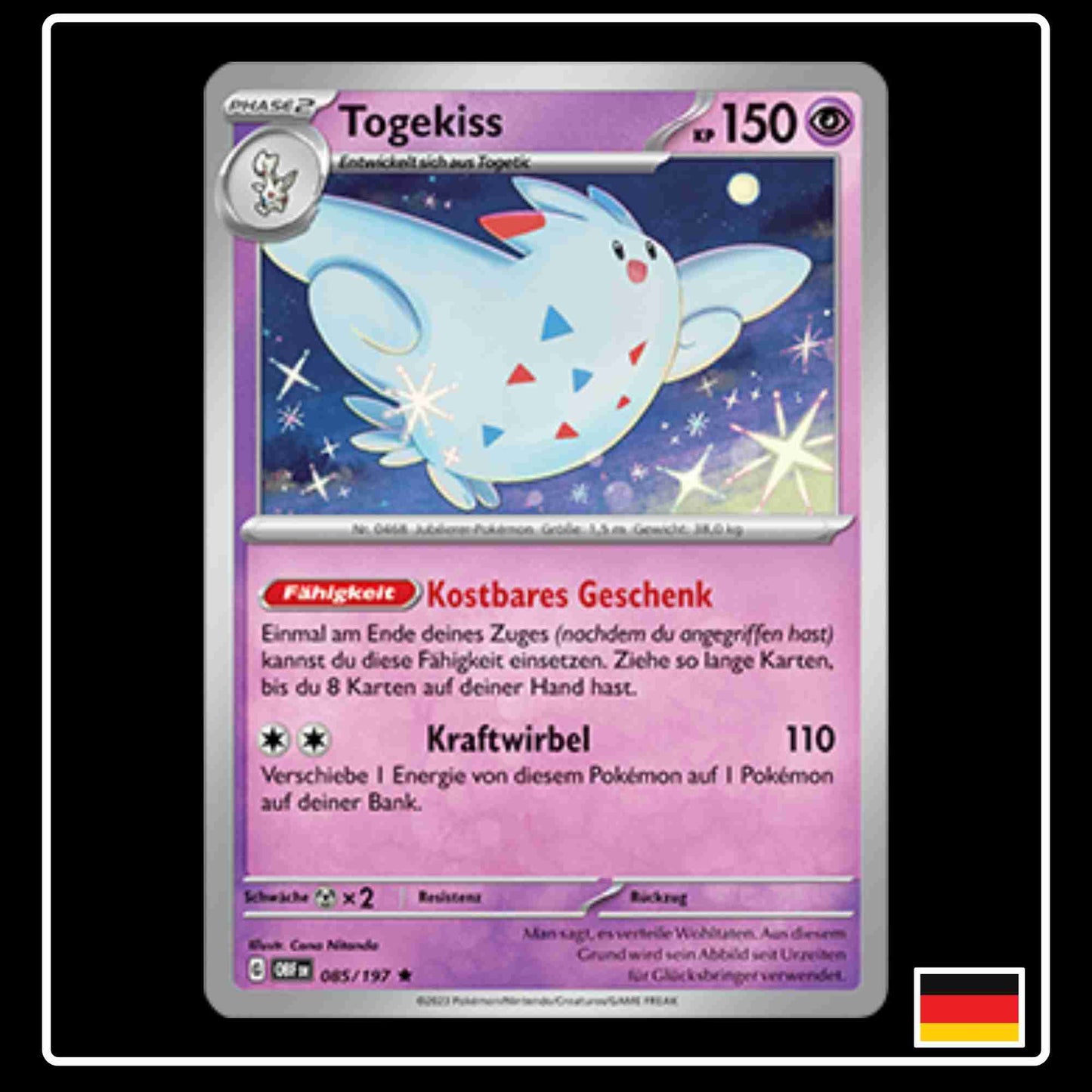 Togekiss 085/197 Obsidianflammen