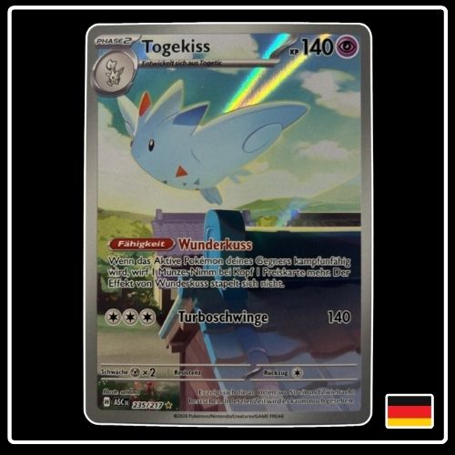 Togekiss Illustration Rare 235/217 Pokemon Erhabene Helden