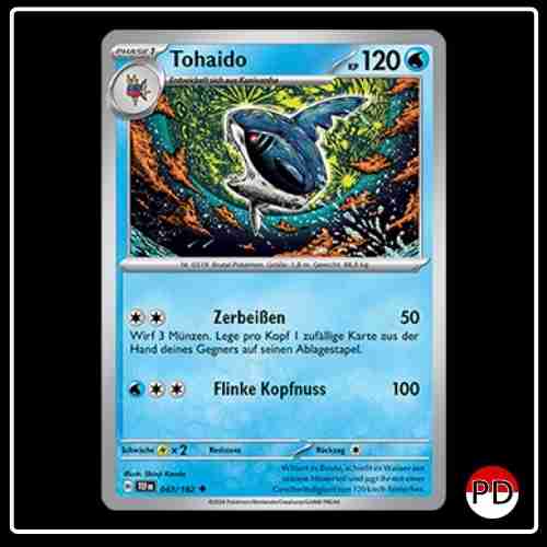 Tohaido 043/162 Pokemon Gewalten der Zeit