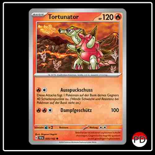 Tortunator 035/162 Pokemon Gewalten der Zeit