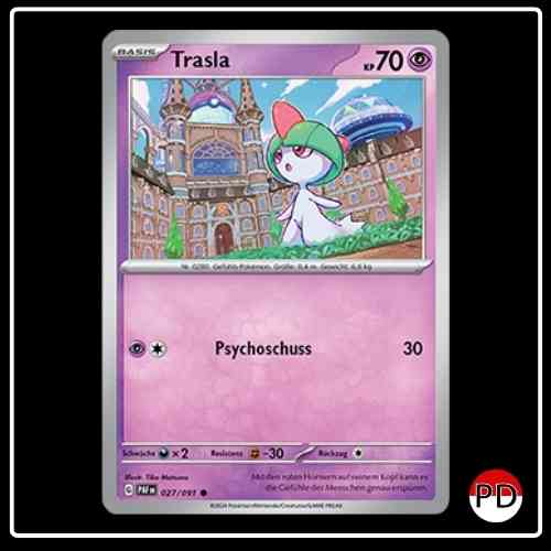 Trasla 027/091 Pokemon Paldeas Schicksale