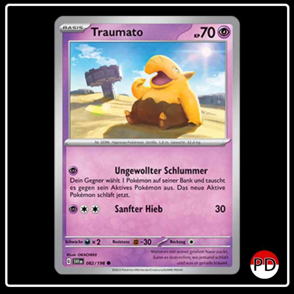 Traumato 082/198 Pokemon Karmesin & Purpur
