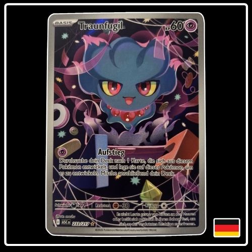 Traunfugil Illustration Rare 233/217 Pokemon Erhabene Helden