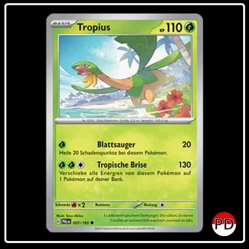 Tropius 007/193 Pokemon Entwicklungen in Paldea