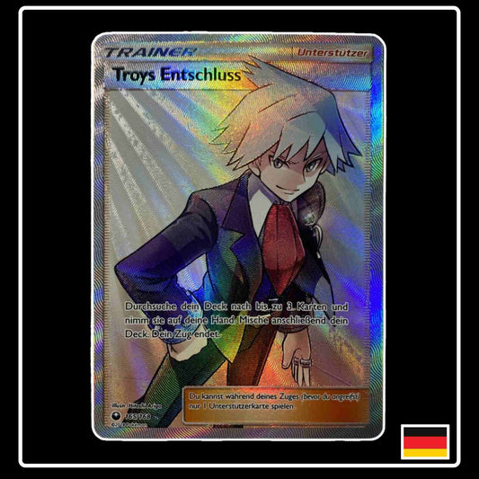 Pokemon Troys Entschluss Full Art 165/168 Sturm am Firmament