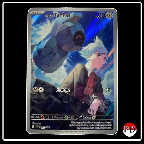 Troys Tanhel Illustration Rare SVP DE 207 Pokemon Black Star Promo