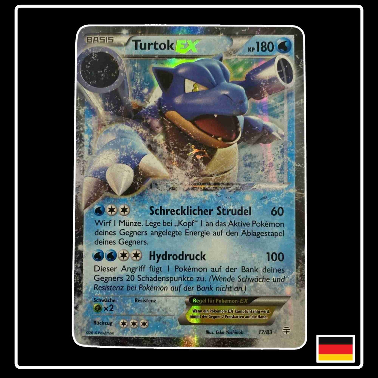 Turtok EX 17/83 Pokemon XY Generations