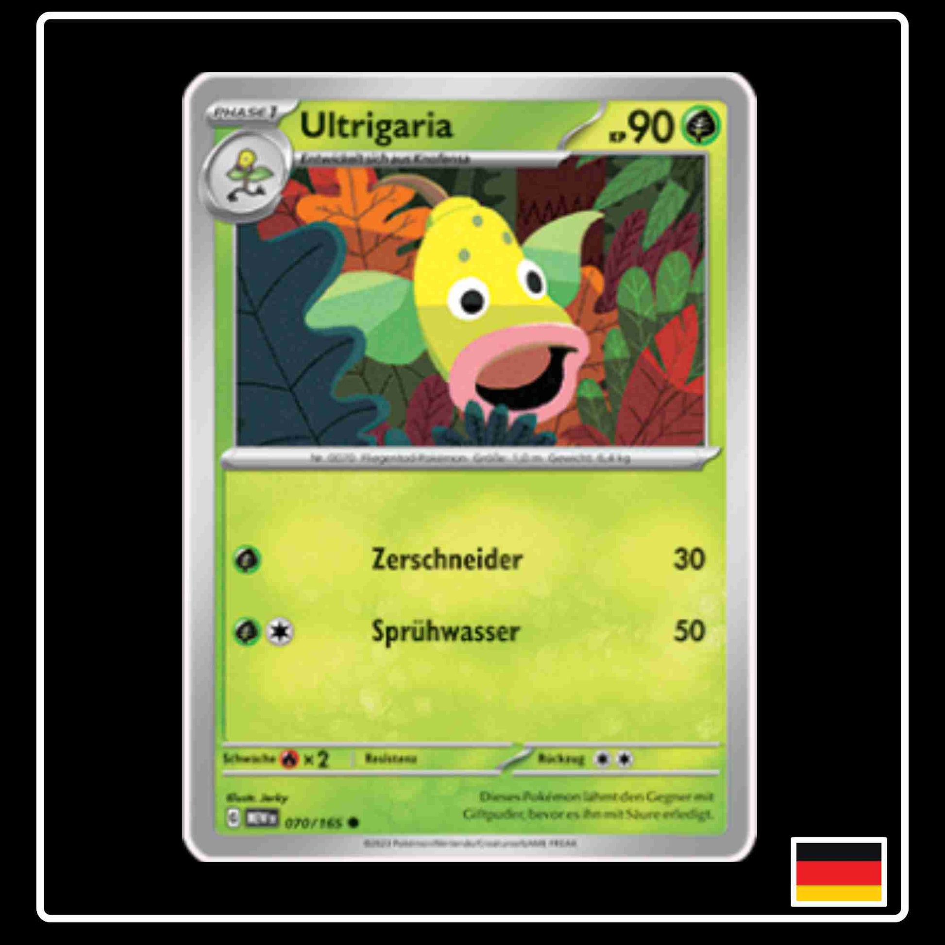 Ultrigaria 070/165 aus dem Pokemon Set Karmesin & Purpur 151 