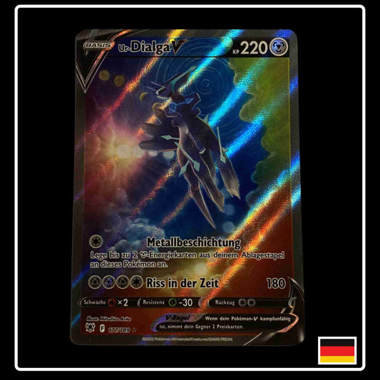 Ur-Dialga V Alternative Art Pokemon Karte 177/189 aus dem Set Astralglanz