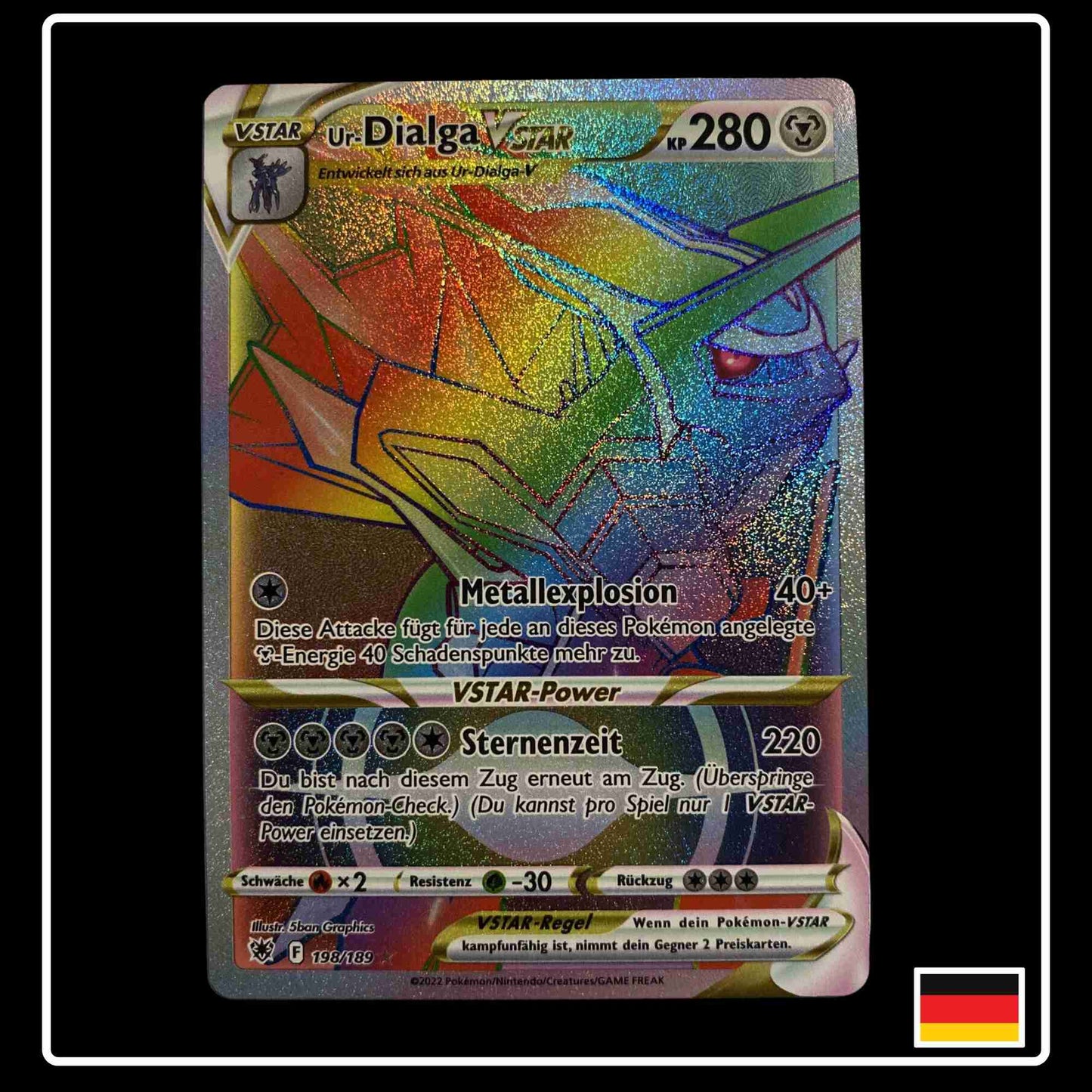 Ur-Dialga VSTAR Rainbow 198/189 Astralglanz