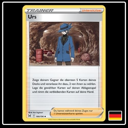 Urs 166/196 Pokemon Verlorener Ursprung