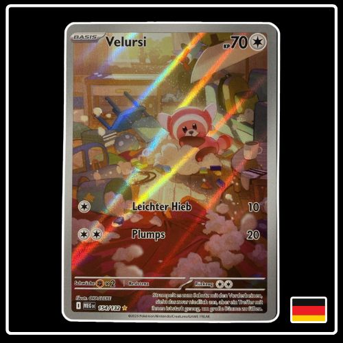 Velursi Illustration Rare 154/132 Pokemon Mega Entwicklung