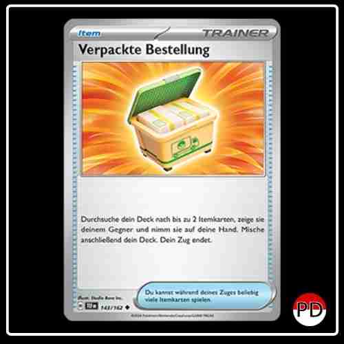 Verpackte Bestellung 143/162 Pokemon Gewalten der Zeit