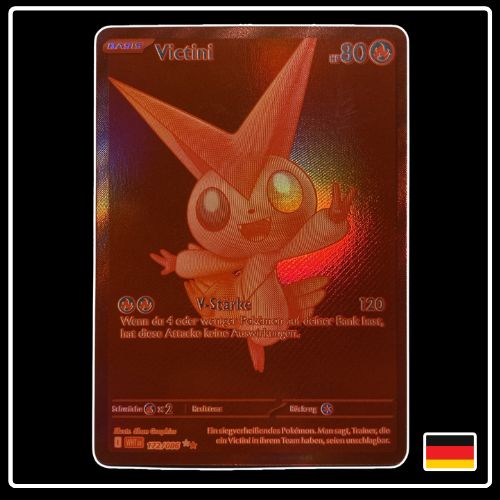 Victini ex BWR 172/086 Pokemon Weisse Flammen