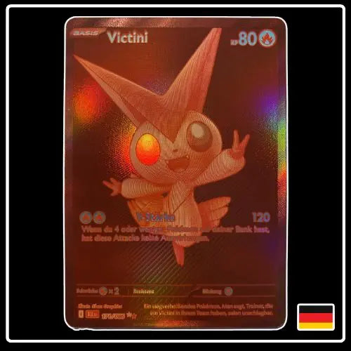 Victini ex BWR White Rare 171/086 Pokemon Scjwarze Blitze