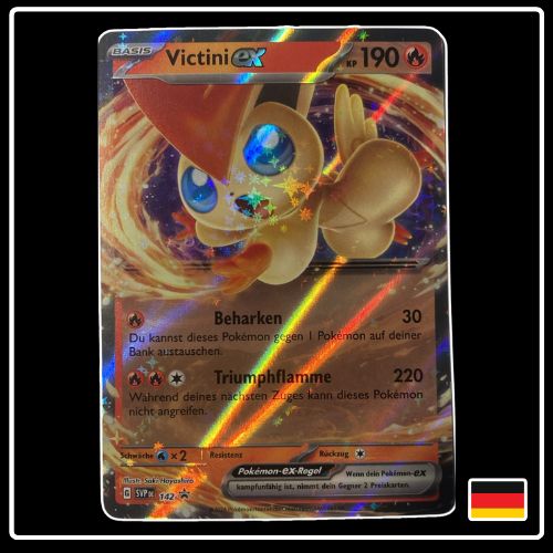 Victini ex SVP DE 142 Pokemon SV Black Star Promo