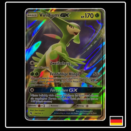 Viridium GX 34/214 Pokemon Echo des Donners
