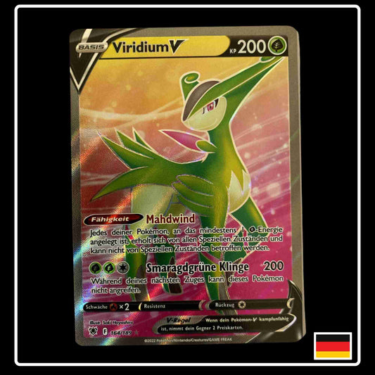 Viridium V Pokemon Karte 164/189 aus dem Set Astralglanz