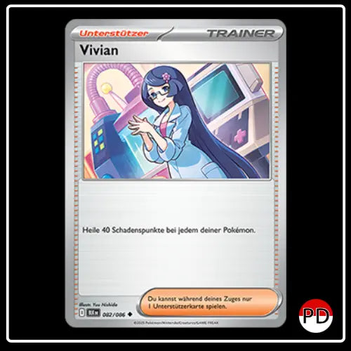 Vivian 082/086 Pokemon Schwarze Blitze