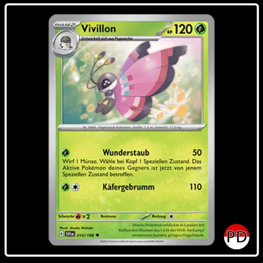 Vivillon 010/198 Pokemon