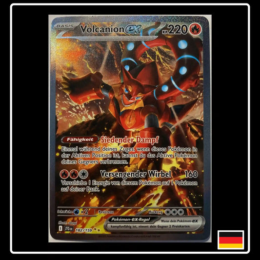 Volcanion ex Special Illustration Rare 182/159 Pokemon Reisegefährten