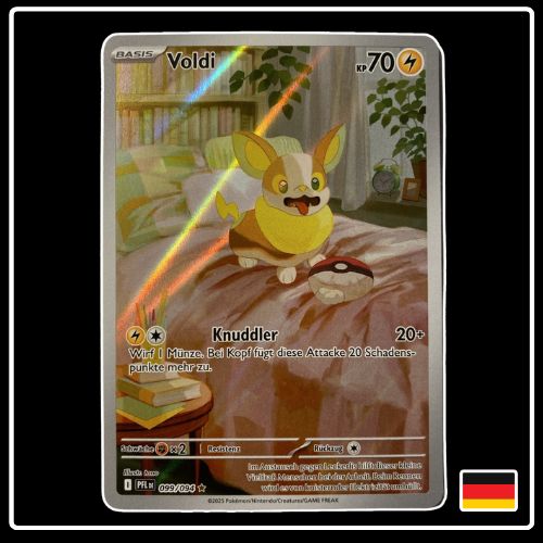 Voldi Illustration Rare 099/094 Pokemon Fatale Flammen