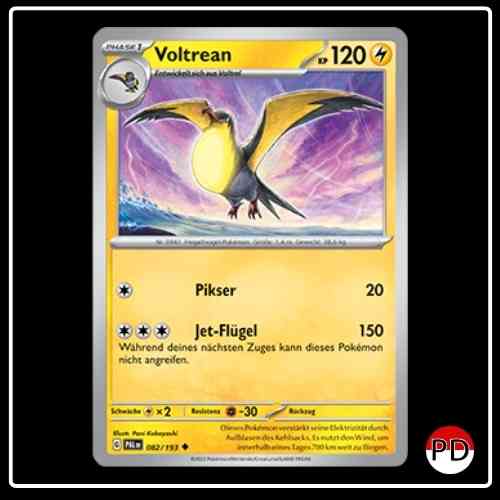 Voltrean 082/193 Pokemon Entwicklungen in Paldea