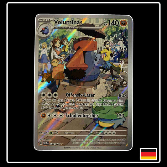 Voluminas Art Rare 182/167 aus dem Pokemon Set Maskeraden im Zwielicht