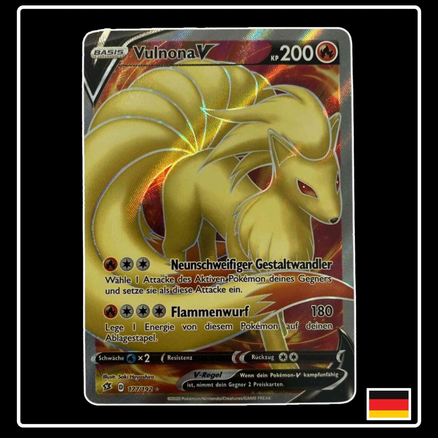 Vulnona V Full Art 177/192 Clash der Rebellen