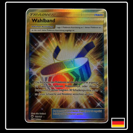 Wahlband GOLD 162/147 Pokemon Nacht in Flammen