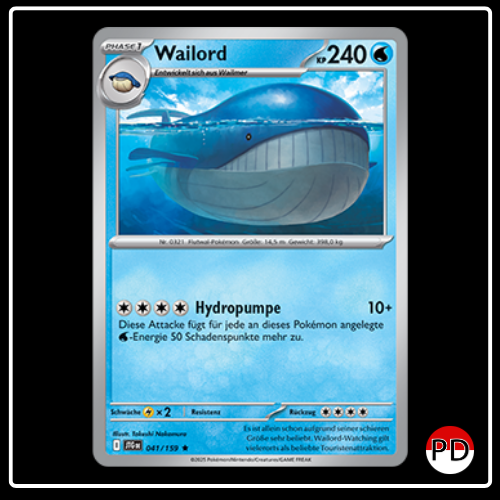 Wailord 041/159 Pokemon Reisegefährten