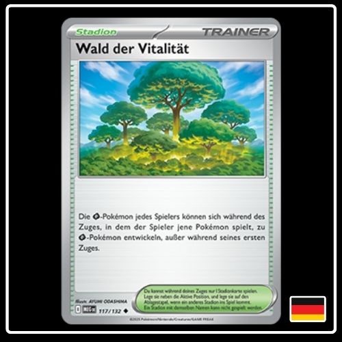 Wald der Vitalität 117/132 Pokemon Mega Entwicklung