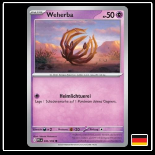 Weherba 046/094 Pokemon Fatale Flammen