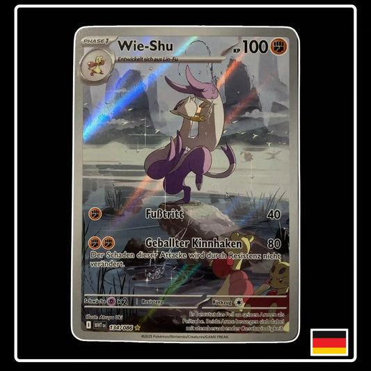 Wie-Shu Illustration Rare 134/086 Pokemon Weisse Flammen